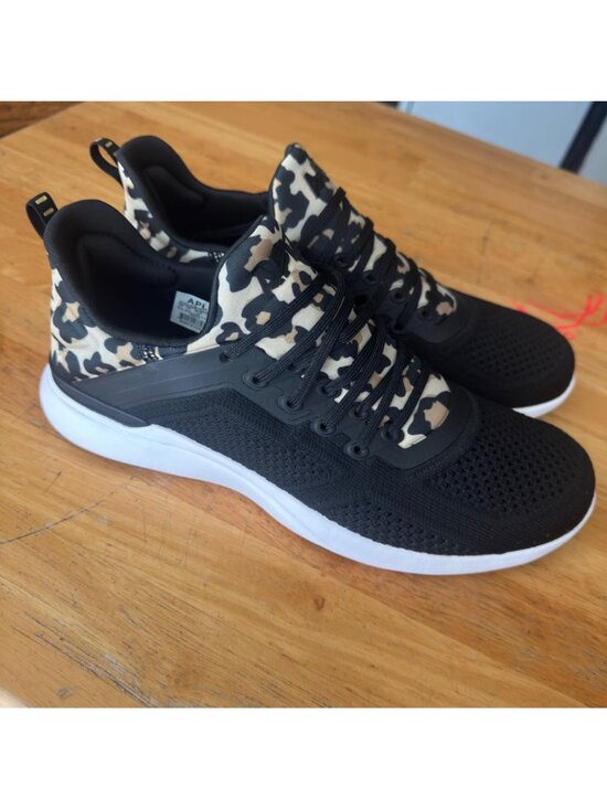 APL‎ Black Cheetah Print TechLoom tracer 10.5 Sneakers athletic propulsion labs main image 9
